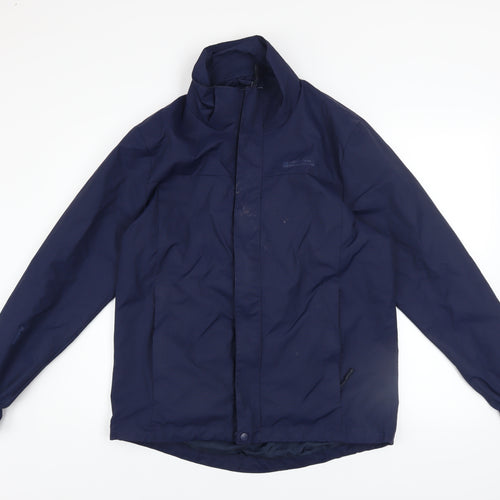 Mountain Warehouse Men's Blue Waterproof Breathable Jacket Size S