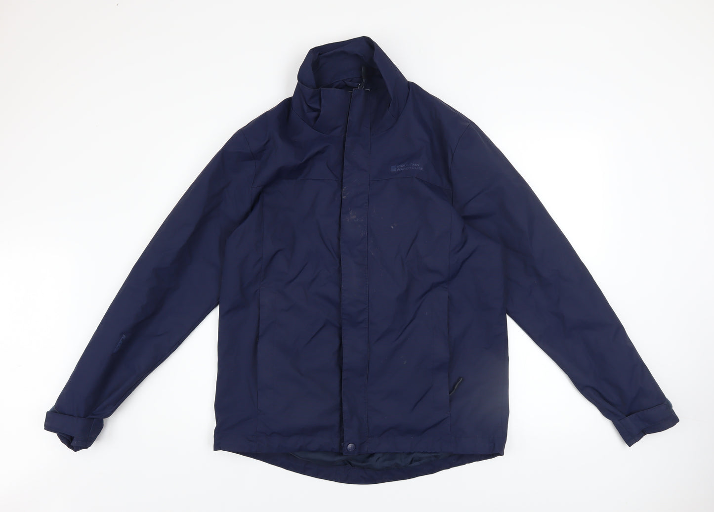 Mountain Warehouse Men's Blue Waterproof Breathable Jacket Size S