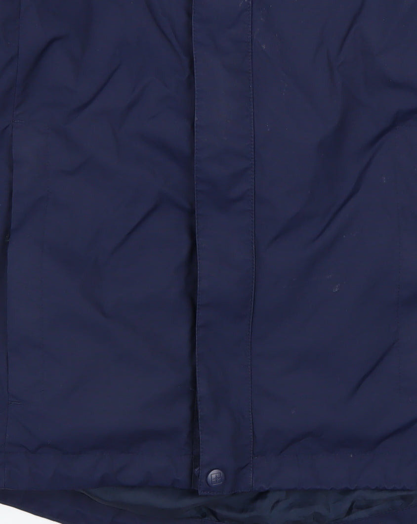 Mountain Warehouse Men's Blue Waterproof Breathable Jacket Size S