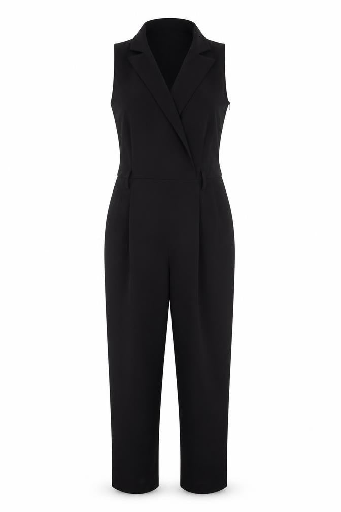 Aware by Vero Moda Black Sleeveless Women’s Jumpsuit Size S Classic Style