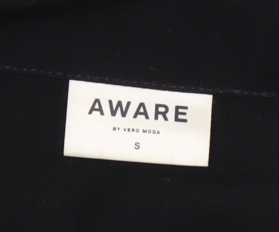 Aware by Vero Moda Black Sleeveless Women’s Jumpsuit Size S Classic Style