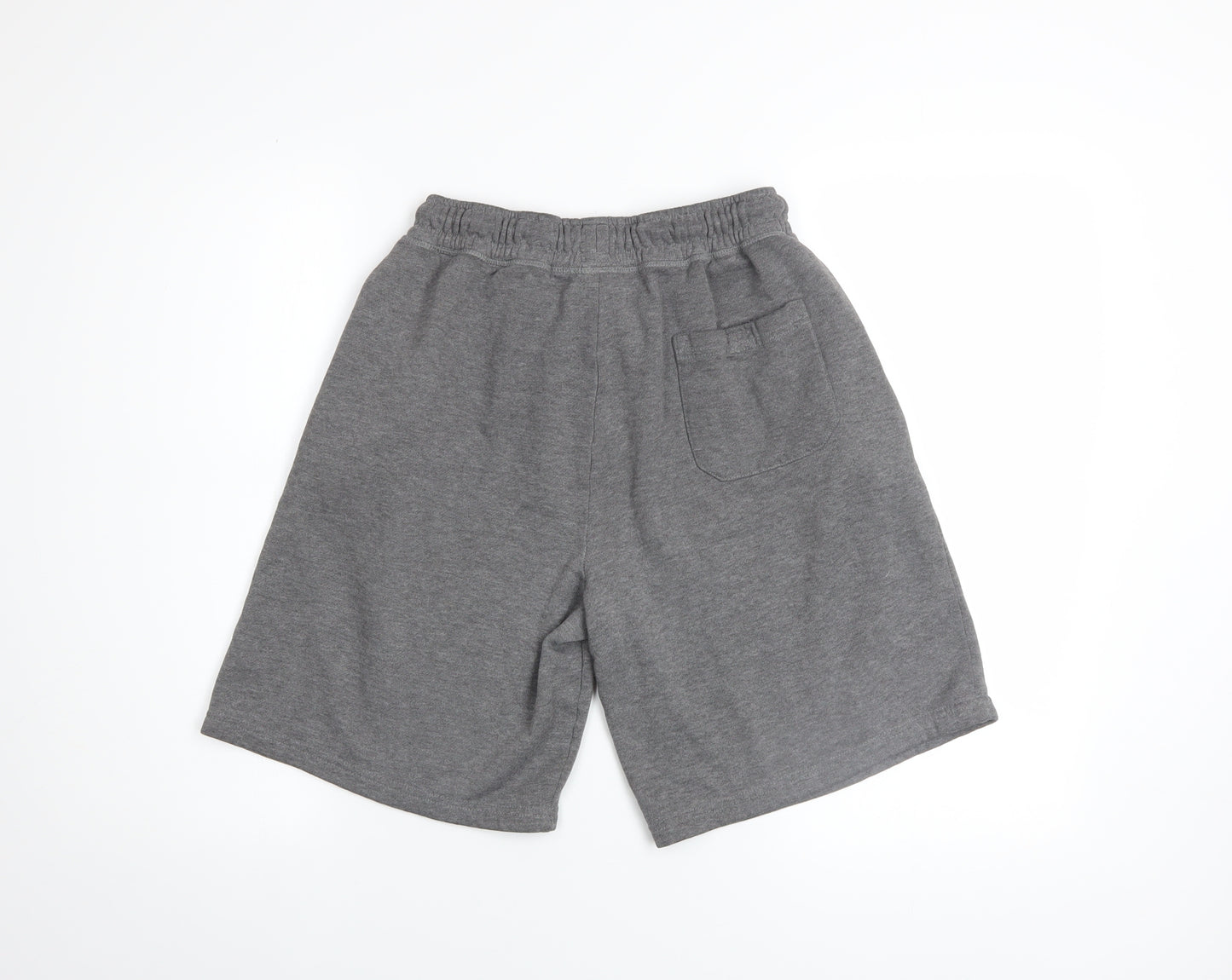 Cedar Wood State Men's Grey Sweat Shorts M Regular Fit Elastic Waist