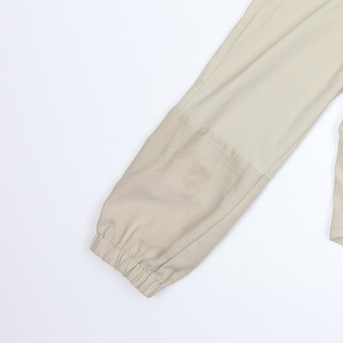 Eva Kayan Women Beige Short Casual Softshell Jacket Size 14