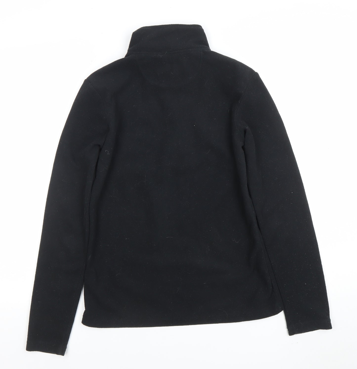 Peter Storm Women's Black Size 10 Fleece 1/2 Zip Pullover Sweatshirt