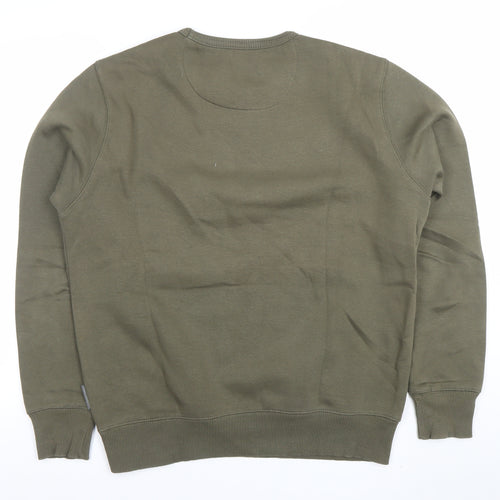 French Connection Men’s Green Crew Neck Sweatshirt Size M