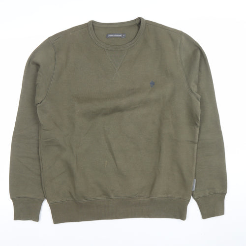 French Connection Men’s Green Crew Neck Sweatshirt Size M