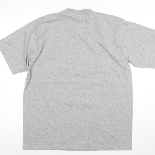 SMILEY Men's Grey Mini Cooper Graphic T-Shirt Size L
