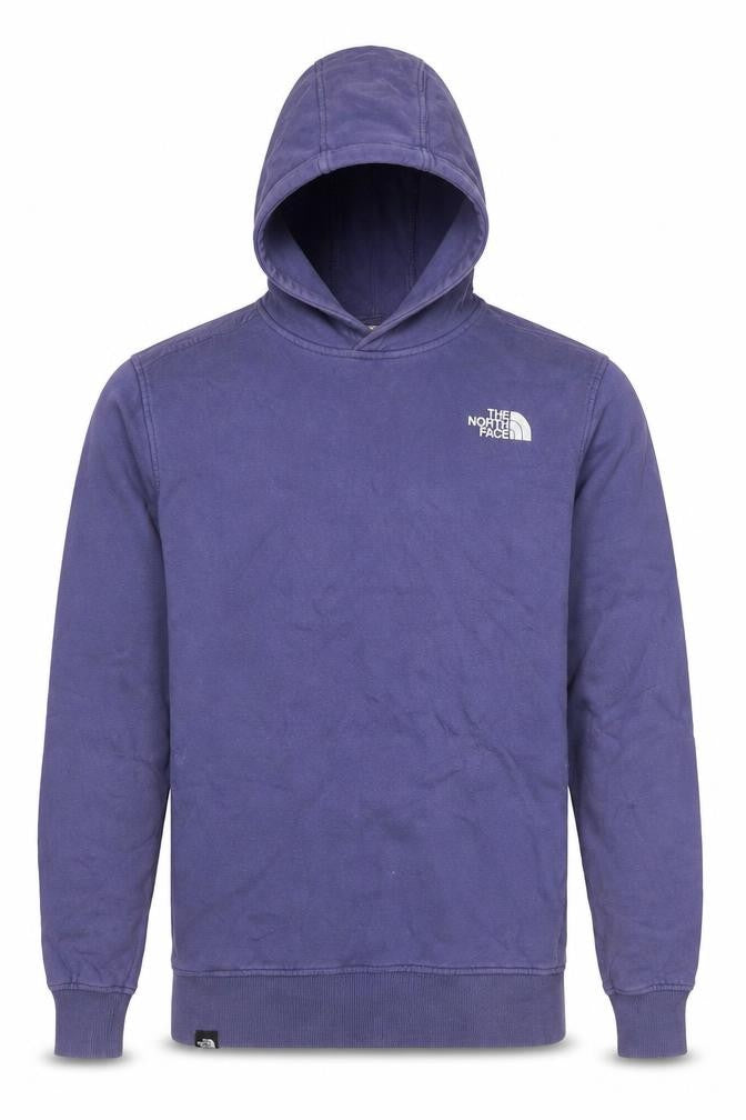 The North Face Men's Purple Pullover Hoodie XS Fleece Cotton