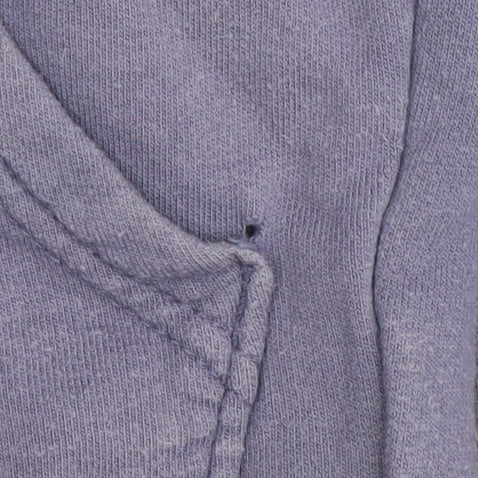 The North Face Men's Purple Pullover Hoodie XS Fleece Cotton