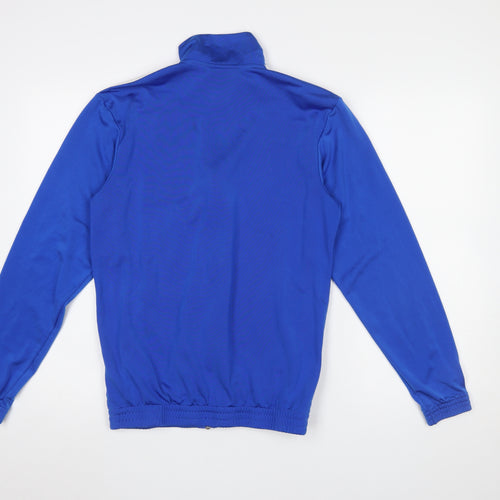 Adidas Men's Blue Full Zip Sports Sweatshirt Size S