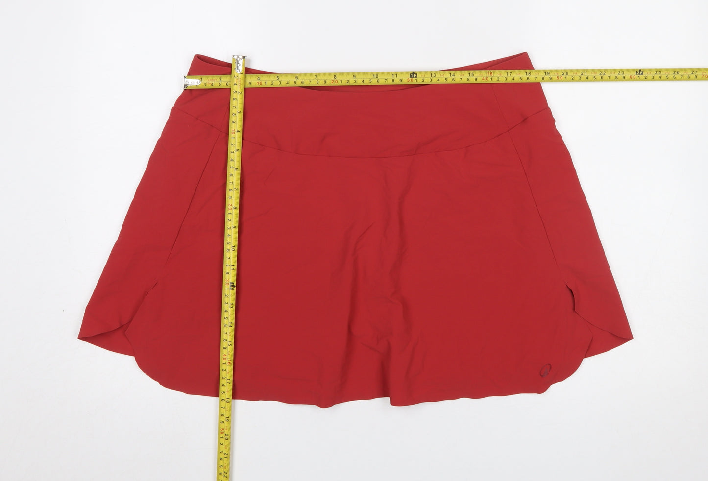 Quechua Women’s Red Athletic Skort XL Polyamide Blend Lightweight