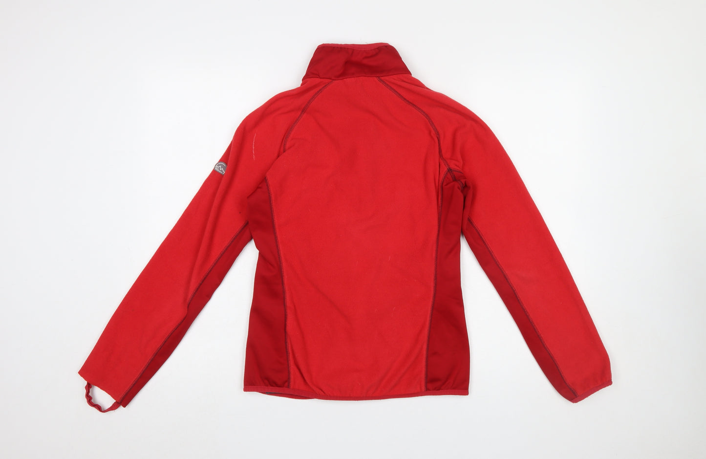 Regatta Women's Red Fleece Full Zip Outdoor Jacket Size 8
