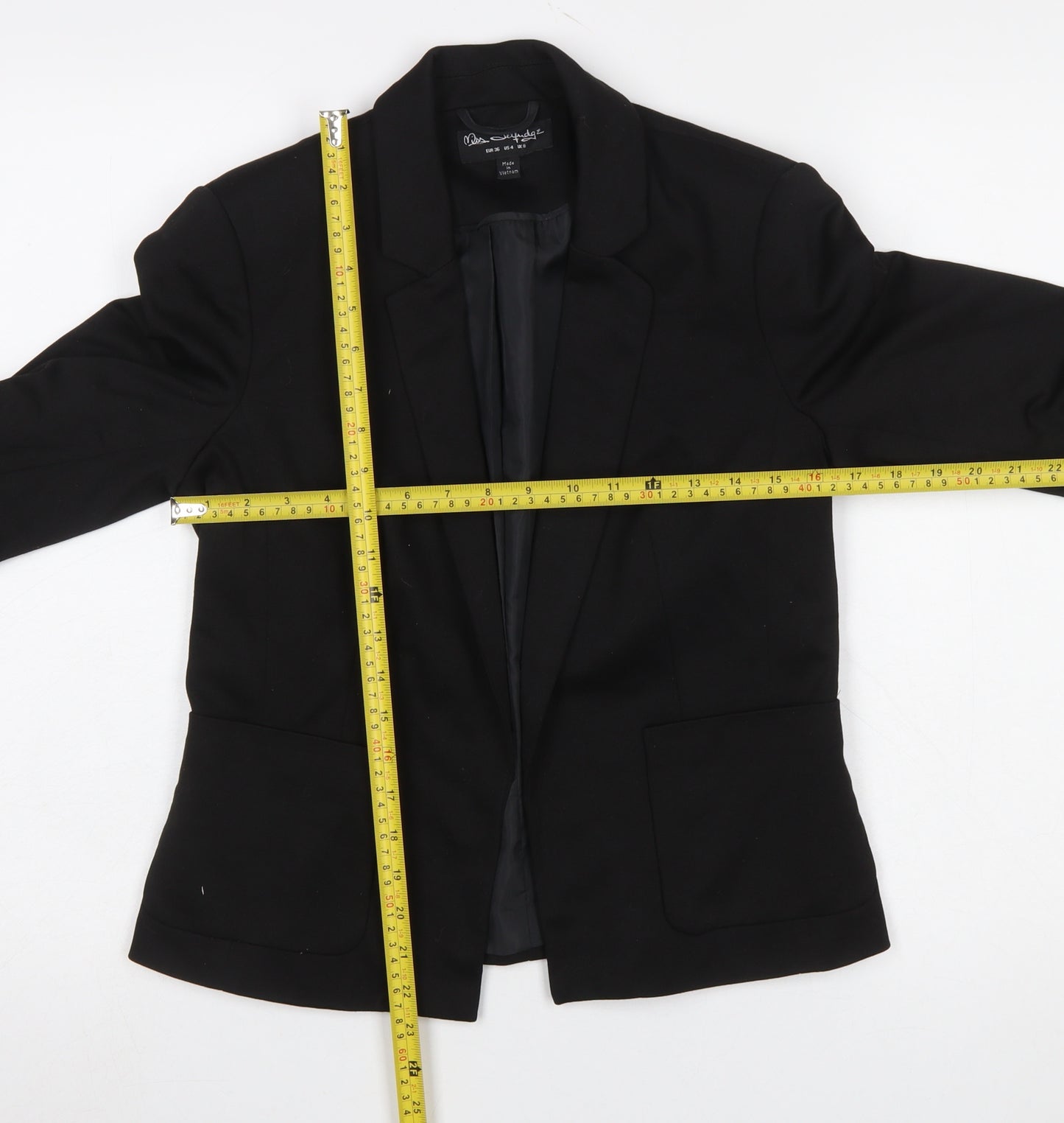 Miss Selfridge Women’s Black UK 8 Tailored Blazer Jacket
