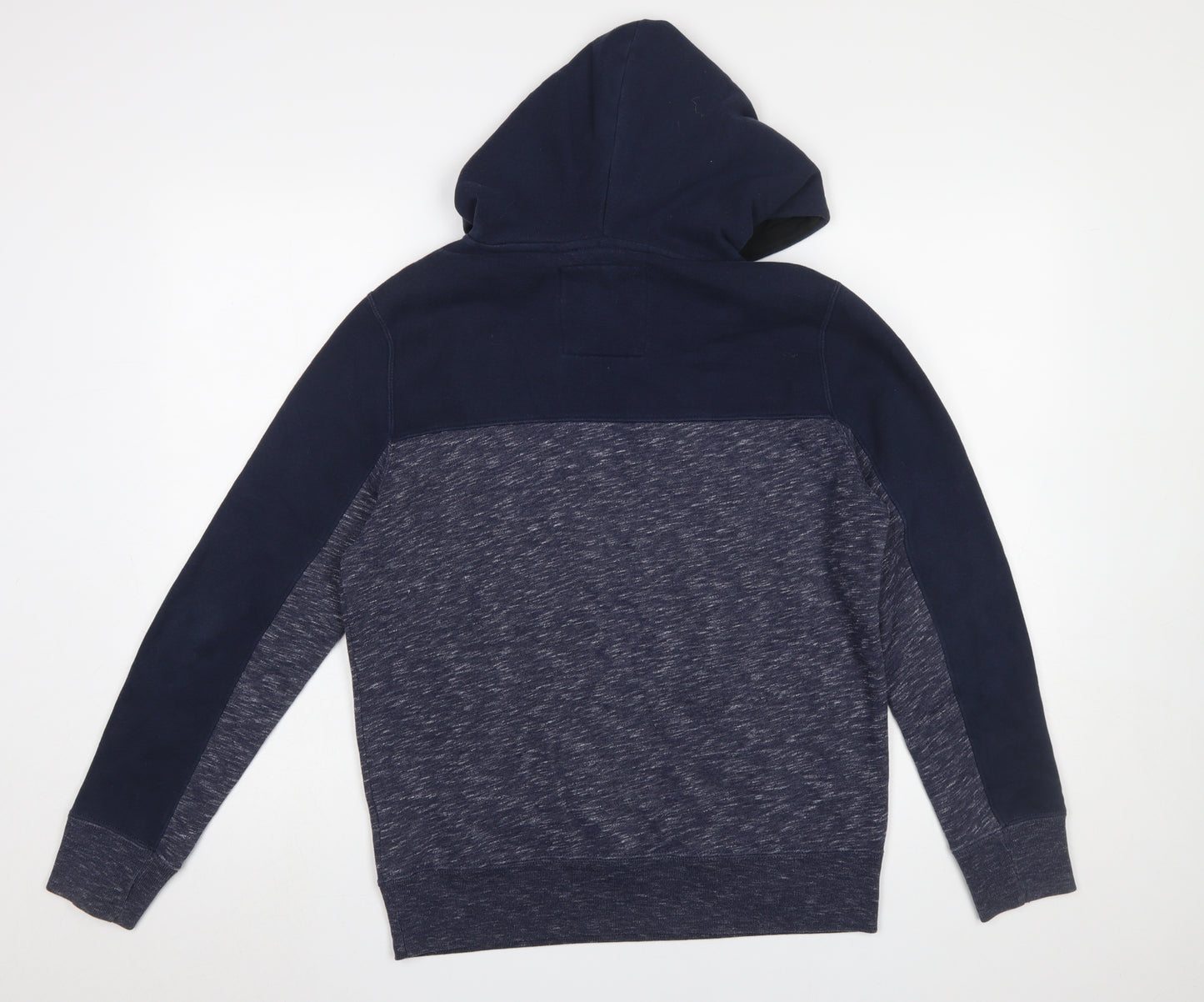 Hollister Men's Blue Pullover Hoodie XS Fleece Cotton Blend
