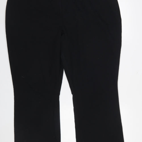 Dunnes Women Black Straight Leg Dress Pants Size 12