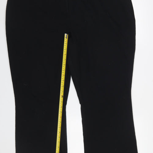 Dunnes Women Black Straight Leg Dress Pants Size 12