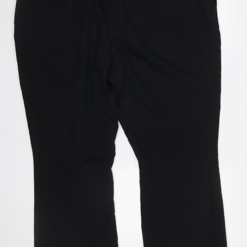 Dunnes Women Black Straight Leg Dress Pants Size 12