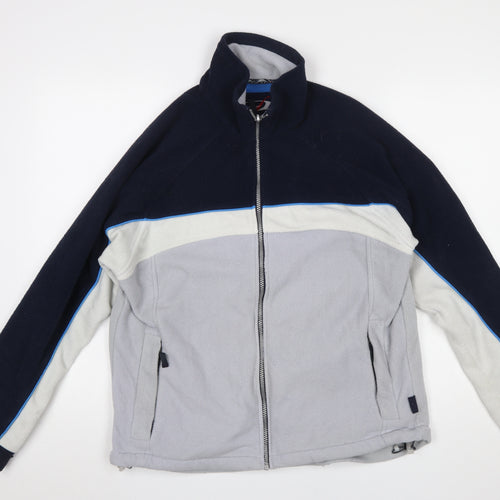 Regatta Mens Grey Fleece Full Zip Outdoor Jacket Size M 40in
