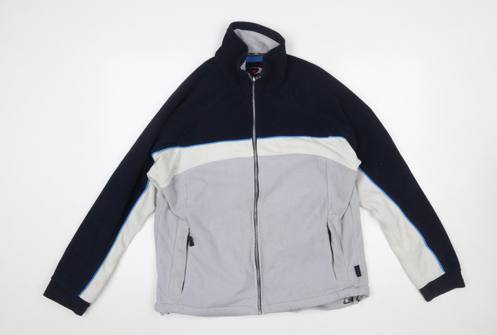 Regatta Mens Grey Fleece Full Zip Outdoor Jacket Size M 40in