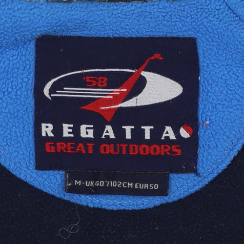 Regatta Mens Grey Fleece Full Zip Outdoor Jacket Size M 40in