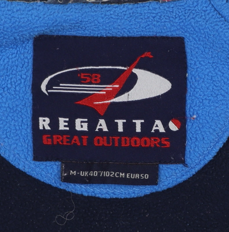 Regatta Mens Grey Fleece Full Zip Outdoor Jacket Size M 40in