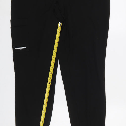 Skechers Women’s Black Cargo Tapered Trousers Size M
