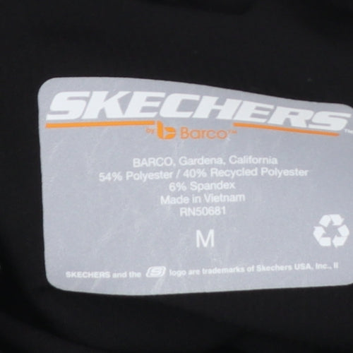 Skechers Women’s Black Cargo Tapered Trousers Size M