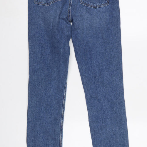 Warehouse Womens Blue Skinny Jeans UK10 28W 30L Stretch Denim