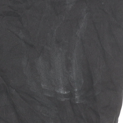 Vero Moda Women Black Shirt Dress Small Long Sleeve Lyocell