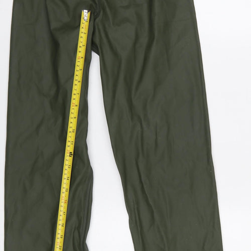 Fort Workwear Boys Green 11-12 Years Waterproof Rain Trousers