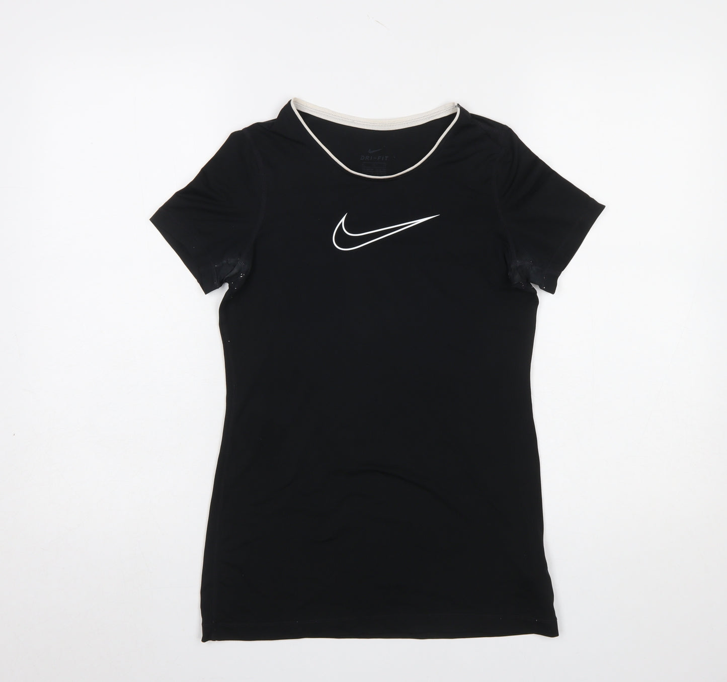 Nike Dri-FIT Black Short Sleeve Slim Fit Teens XL Active T-Shirt