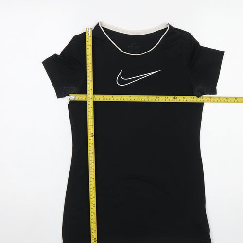 Nike Dri-FIT Black Short Sleeve Slim Fit Teens XL Active T-Shirt