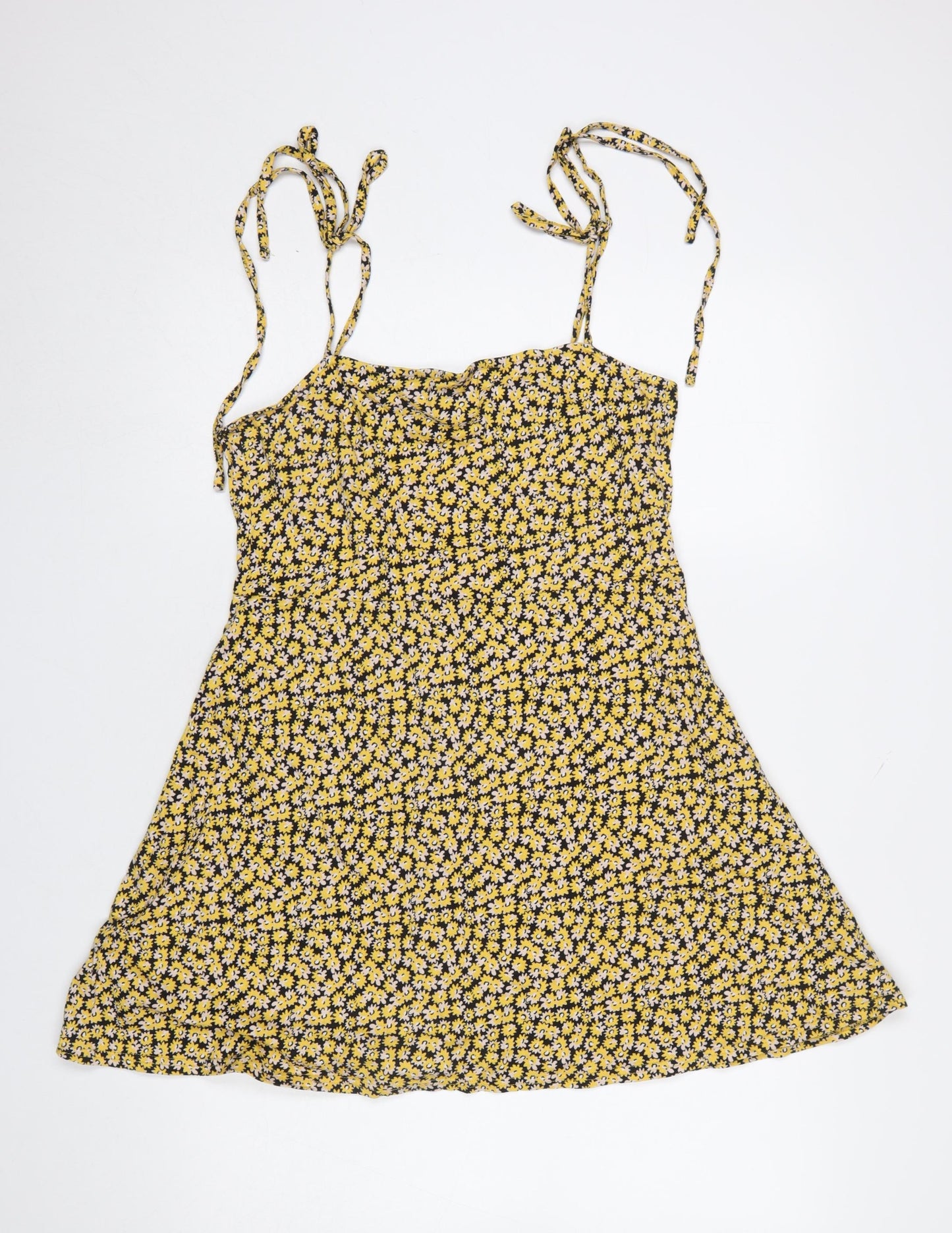 ASOS Women’s Multicoloured Floral Cotton Slip Dress Size 14