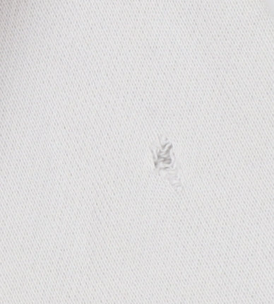 Adidas Men's White Small Crew Neck Pullover Sweatshirt