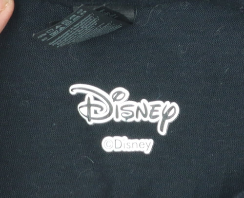 Disney Gildan Women’s Black XL Graphic T-Shirt Mickey Fantasia 100% Cotton