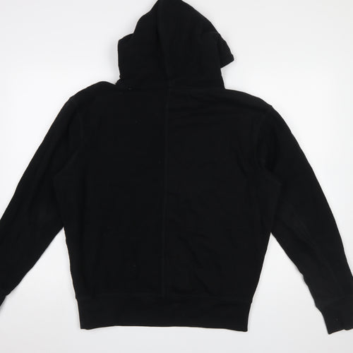 Mennace Men's Black Regular Fit Pullover Hoodie Size M