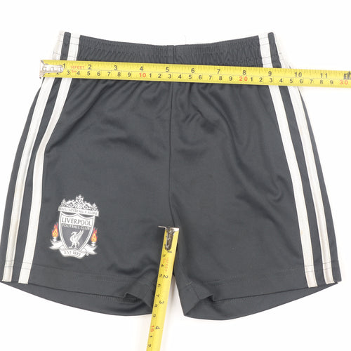 Adidas Unisex Baby Black Liverpool FC Sports Shorts 9-12 Months