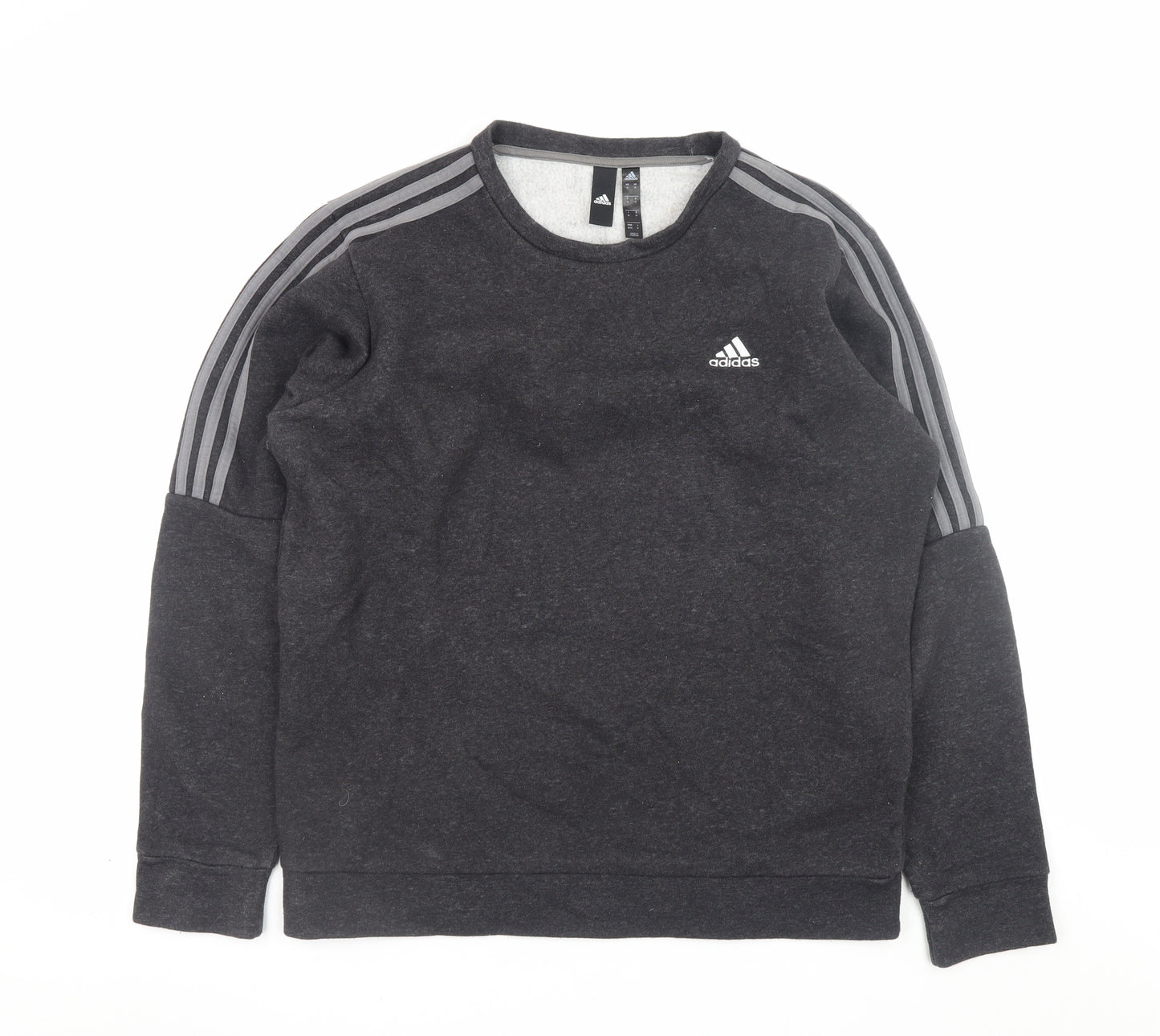Adidas Men's Black Pullover Sweatshirt M Regular Fit Sportswear