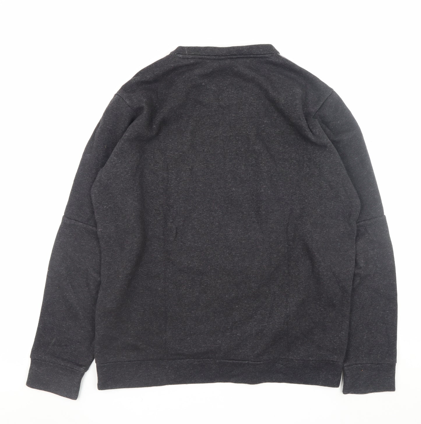 Adidas Men's Black Pullover Sweatshirt M Regular Fit Sportswear