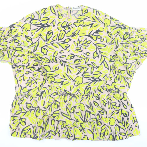 Essentiel Antwerp Women's Multicoloured Floral A-Line Short Dress M