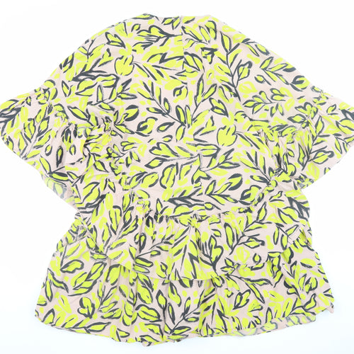 Essentiel Antwerp Women's Multicoloured Floral A-Line Short Dress M