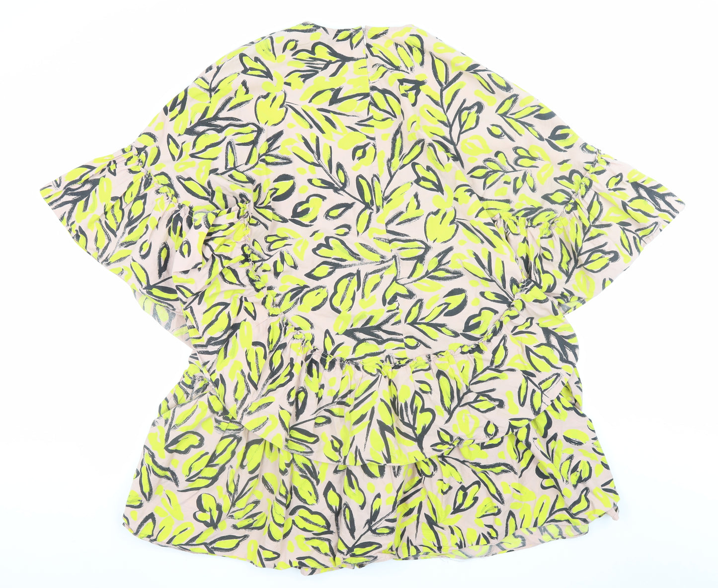 Essentiel Antwerp Women's Multicoloured Floral A-Line Short Dress M