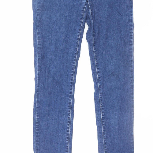 L'amore Couture Women's Blue Size 8 Skinny Jeans Denim Stretch