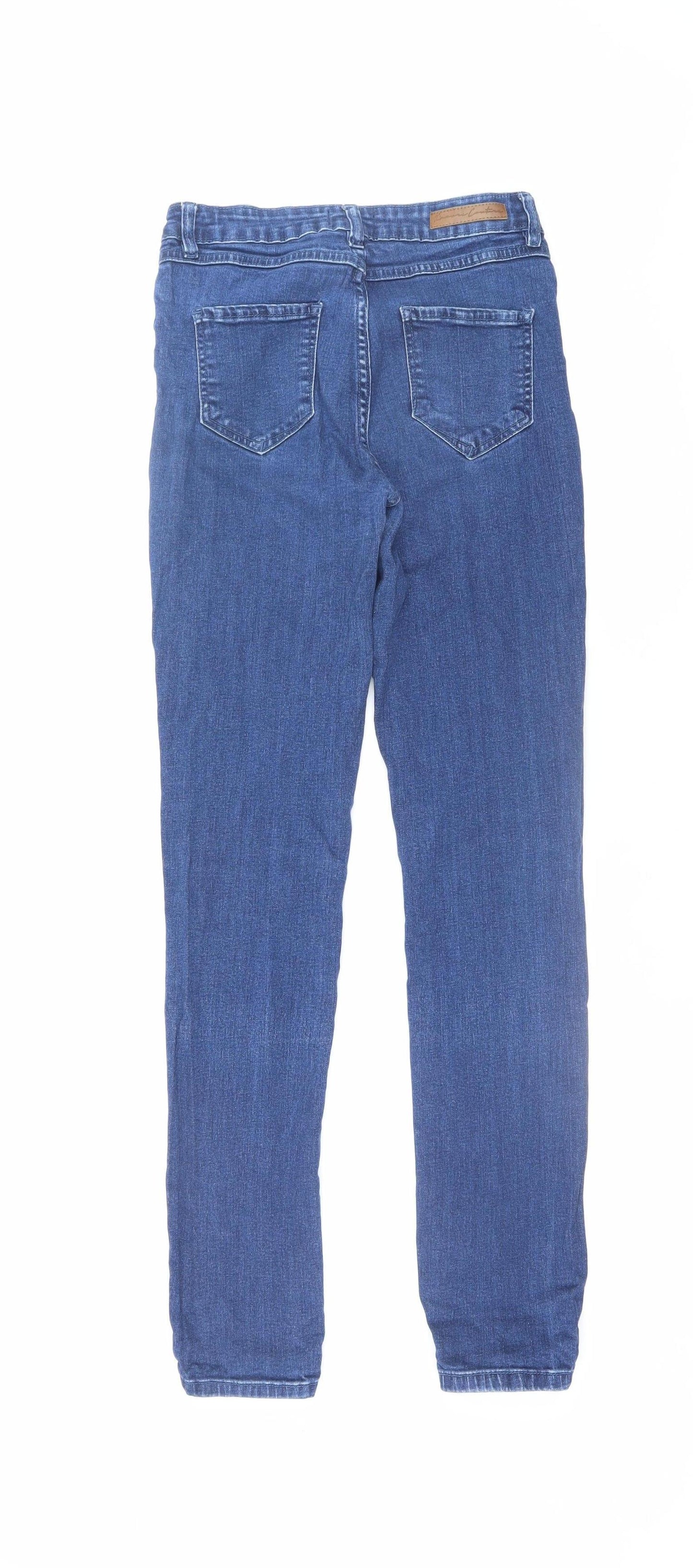 L'amore Couture Women's Blue Size 8 Skinny Jeans Denim Stretch