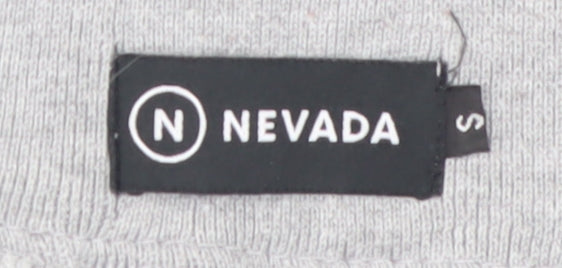 Nevada Men's Grey Chino Shorts Size S Elastic Waist Casual