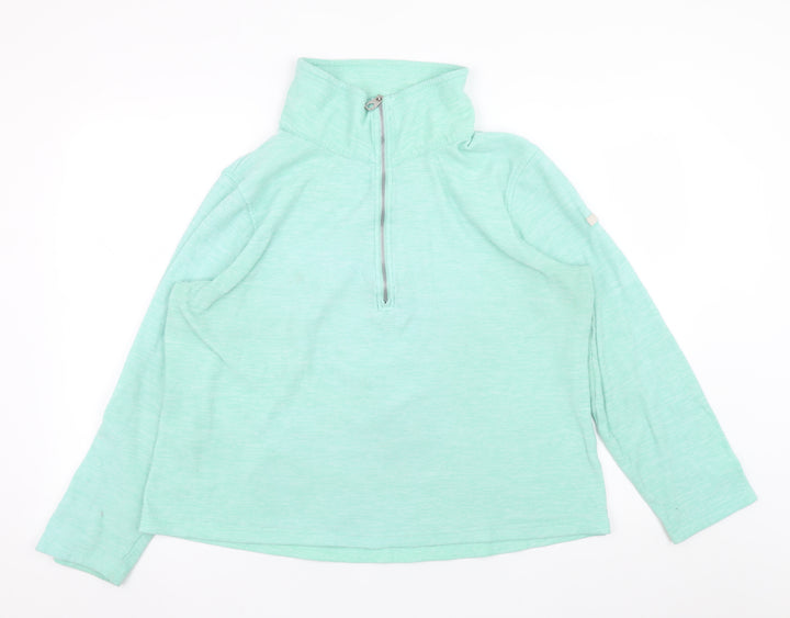 Regatta Women’s Green 1/2 Zip Pullover Sweatshirt UK 18