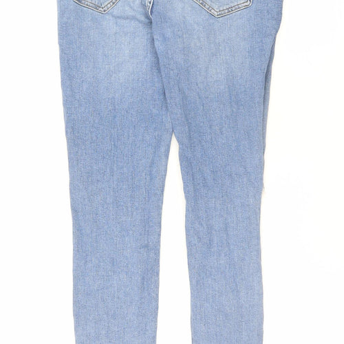 New Look Women's Blue Ankle Grazer Slim Jeans Size 10