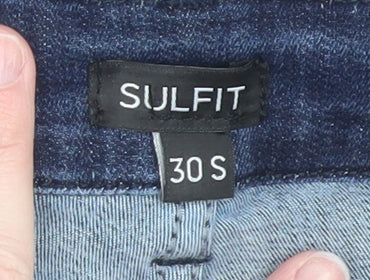 SULFIT Men's Blue Slim Fit Denim Jeans 30S Stretch Comfort Style