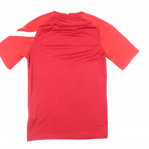 Nike Men's Red Dri-Fit Short Sleeve T-Shirt Size S Athletic Top