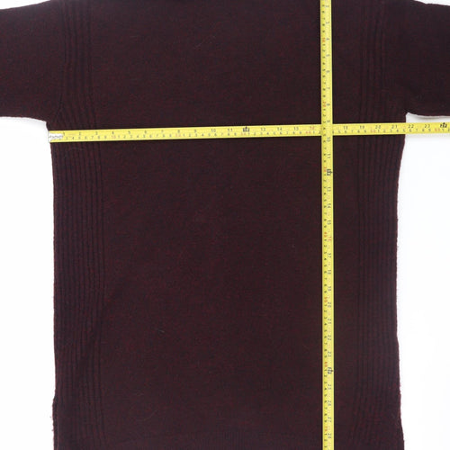 Marks and Spencer Womens Brown Roll Neck Long Sleeve Pullover Jumper Size M